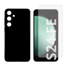 Capa Aveludada + Película De Hidrogel Para Samsung S24 Fe - Db