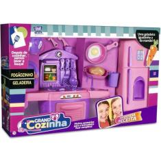 Cozinha Infantil Cooktop Completa  Kitchen  Geladeira Duplex - Zuca To