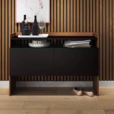 Aparador 2 Portas 1 Prateleira Caramelo Doce - Estilare