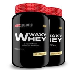 2x Whey Protein Waxy Whey (35%) - 2kg - Bodybuilders, Baunilha