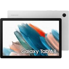 Tablet SAMSUNG Galaxy Tab A8 10.5" 128 GB Android 2022 Prateado, Prata