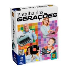 Jogo de Tabuleiro Batalha das Gerações Grow - 04550