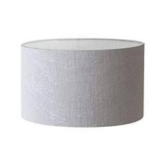 Cúpula Abajur Cilíndrica Cp-7024 Ø50x25cm Rustico Cinza