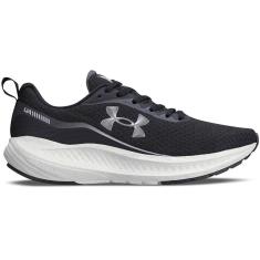 Tênis Under Armour Charged Wing Preto e Branco-Masculino