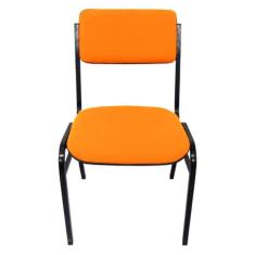 Cadeira Empilhável para Auditórios Linha Hotel Smart Laranja