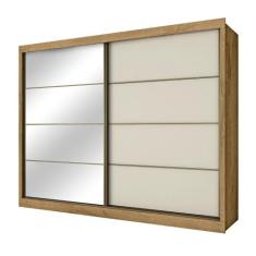 Guarda Roupa Sevilha 1 Porta com Espelho MDF - MadeMarcs - MadeMarques