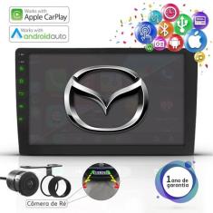 Central Multimidia 9 Pol Apple Carplay Android Auto Bt Mazda - First O