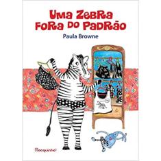 Uma zebra fora do padrão-selo novo