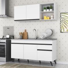 Armário De Cozinha Compacta Veneza Multimóveis Mp2079.964 Branco