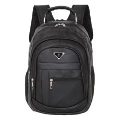 Bolsa Mochila de Couro Universitária Unissex Feminina Masculina Reforç