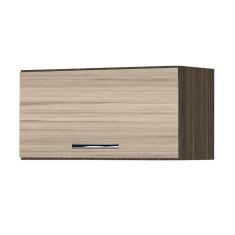 Armário Aéreo Cozinha Geladeira 1 Porta 60 Cm Castanho Avelã