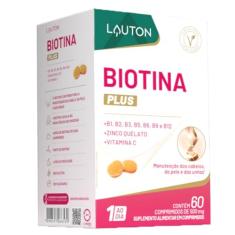 Biotina 45 Mcg 60 Capsulas 150% Idr Vegano Lauton Nutrition