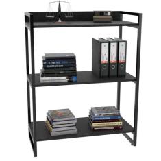 Estante Multiuso 3 Prateleiras Escritório Estilo Industrial Form C01 1