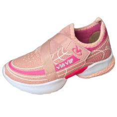 Tênis Infantil Menina Street Via Vip Vv2500-Feminino