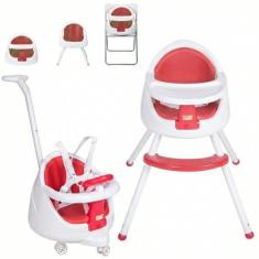 Cadeira alimentação booster carrinho volante com guia cinto de seguran