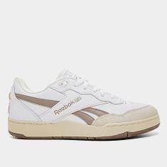 Tênis Couro Reebok BB 4000 II Cano Médio Masculino-Masculino