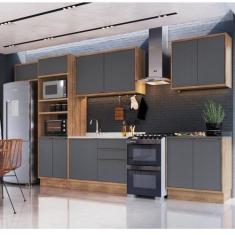 Cozinha Modulada 6 Peças 11 Portas 3 Gavetas com Divisor de Talheres 1