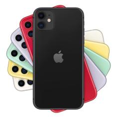 iPhone 11 Apple (64GB) Preto, Tela de 6,1, 4G e Câmera de 12 MP