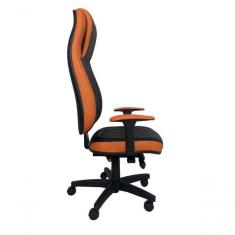 Cadeira Gamer Para Escritório Linha Gamer Cagliari Laranja