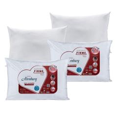 Kit 2 Travesseiros Suporte Firme Altenburg Para Quem Dorme de Lado