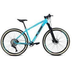 Bicicleta Aro 29 Ksw Xlt 12v Garfo com Trava K7 11/50 Freios Hidráulicos Kit 1x12 - Azul