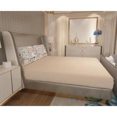 Jogo de Lençol Zono Enxovais Cama King 3 Peças Malha 100% Algodão Romano – Angorá