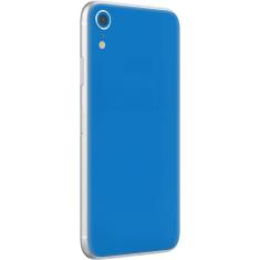 Skin Adesivo Traseira Pelicula 3M Para iPhone XR (Azul)