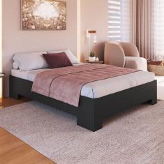 Cama Queen Xangai Grafite - Art In Móveis