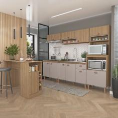 Cozinha Modulada Marti sem Tampo 6 Peças