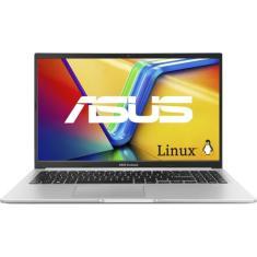 Notebook ASUS Vivobook 15 M1502YA AMD Ryzen 7 5825U 16GB Ram 512GB SSD Linux KeepOS 15,6" FHD Cool Silver - NJ612
