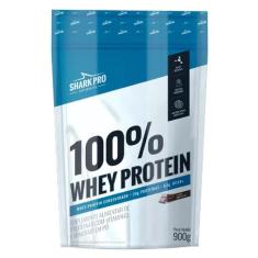 100% Whey Protein Refil 900g Shark Pro, Chocolate