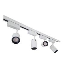 Trilho Eletrificado 3m + 5 Spot Led 7w 3000k Bivolt Branco - Delis