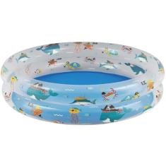 Mor - Banheira Estampada Fundo do Mar 90 Litros