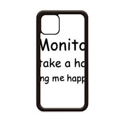 Capa Monitor Take A Hand Bring Me Happiness para iPhone 11 Pro Max para Apple Mobile Case