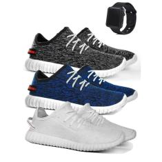 Kit - 3 Pares Tênis Easy + Digital Quadrado-Masculino