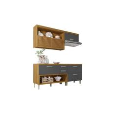 Kit de Cozinha 2 Peças Princesa 3 Peças (2 Balcões + 1 Aéreo) C3P29 Fr