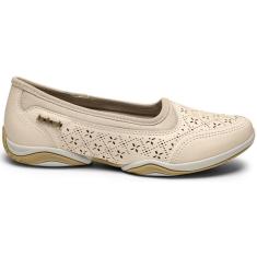 Tênis Feminino Sapatilha Kolosh Conforto Slip On Brilho Leve