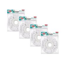 Kit Com 4 Refil MOP Esfregão Giratório Lavável e 100% De Microfibra Fl