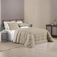 Jogo De Cama Queen Size Madelyn Cobre Leito Aveline Matelado 300FioSup