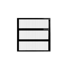 Vitro Basculante Alumínio Preto 60 (A) x 40 (L) - Hale