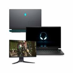 Notebook Dell Alienware m15 R6 AW15-i1100-M30M 15.6&quot; FHD 11ª Intel Core i7 16GB 1TBSSD RTX 3070 Win11 + Monitor AW2521HF