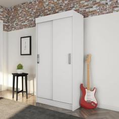 Guarda-Roupa Solteiro Sevilha 2PT Branco