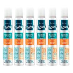 Kit 6 Repelente Insetos com Protetor Solar FPS30 Above 150ml