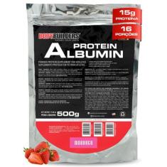 Albumina Protein 500g Refil - Bodybuilders, Morango