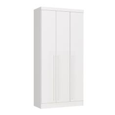 Guarda-roupa Modulado 3 Portas 2 Gavetas Infinity Branco Line
