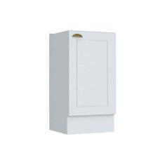 Balcão De Cozinha Modulado Americana C/ 1 Porta S/ Tampo Branco - Henn