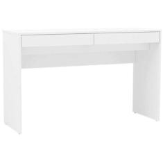 Escrivaninha 2 Gavetas Politorno Office Lindóia, Branco