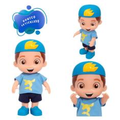 Boneco Aventureiro Azul Youtuber 100% Vinil Sem Som 1240 - Rosita