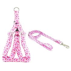 Peitoral e Guia Smooty Pet Borboleta M kit