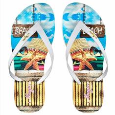 Chinelo Praia Feminino Estrela-do-Mar, Magicc